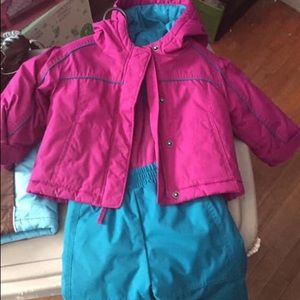 12 month 2 piece snow suit